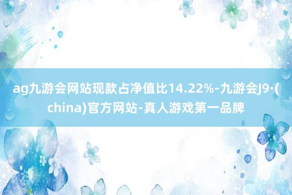 ag九游会网站现款占净值比14.22%-九游会J9·(china)官方网站-真人游戏第一品牌